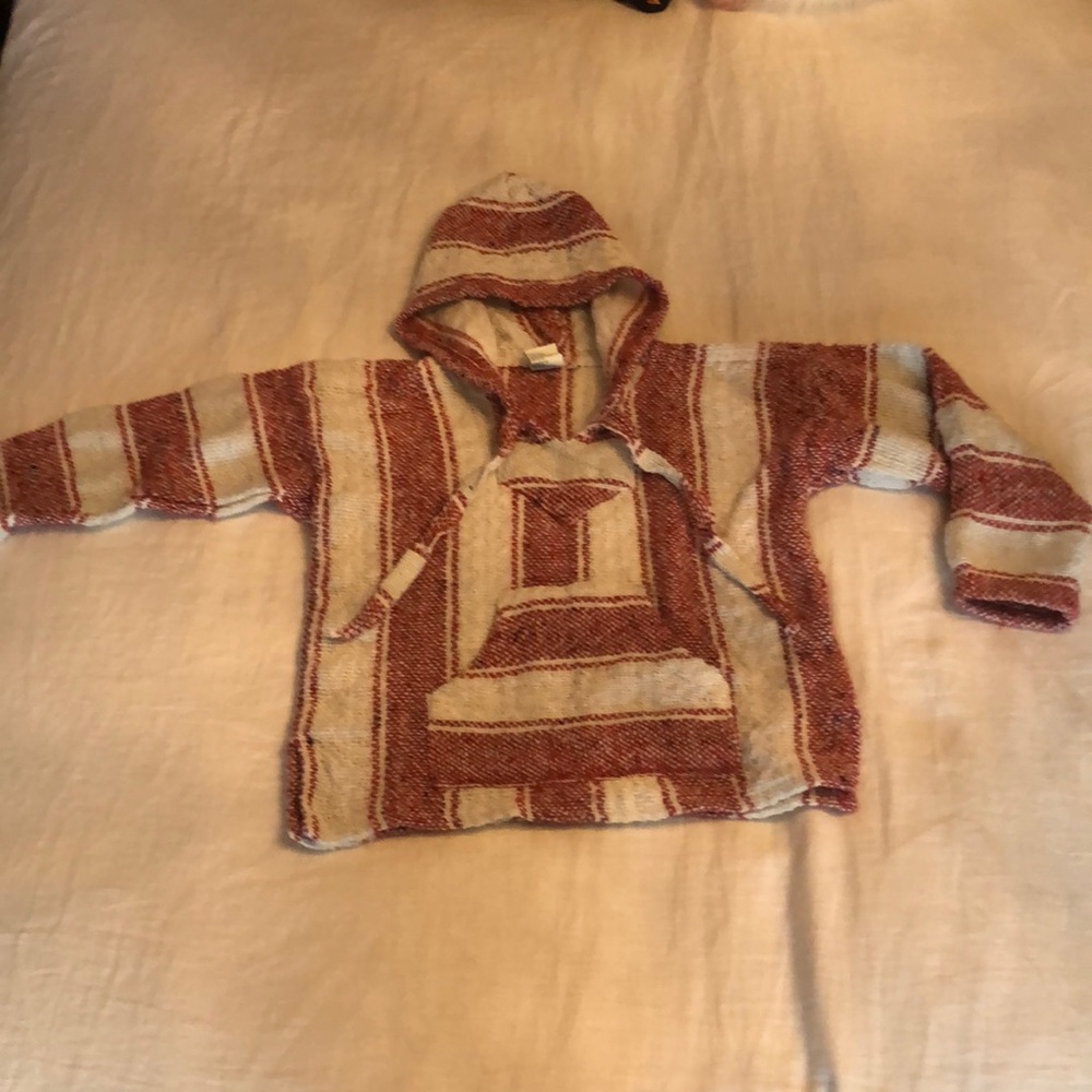 Kids Yarina ~ 100% eco yarn cotton pullover ~ made from recycled cotton t~shirt